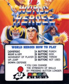 World Heroes - Arcade - Controls Information Image