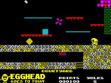 Egghead Goes to Town - Screenshot - Gameplay Image