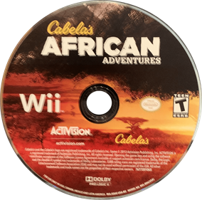 Cabela's African Adventures - Disc Image