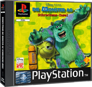Disney-Pixar Monsters, Inc.: Scream Team - Box - 3D Image