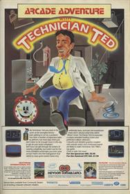 Technician Ted - Advertisement Flyer - Front Image