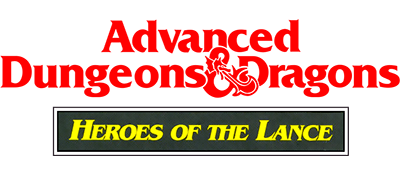 Advanced Dungeons & Dragons: Heroes of the Lance - Clear Logo