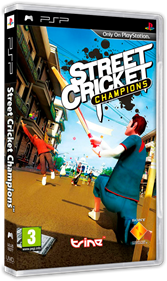 Street Cricket Champions - Box - 3D Image