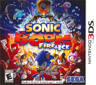 Sonic Boom: Fire & Ice - Box - Front Image