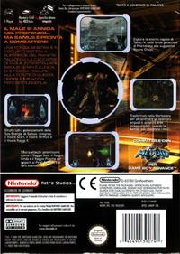 Metroid Prime - Box - Back Image