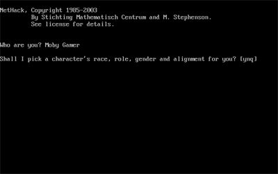 NetHack - Screenshot - Game Title Image