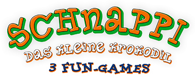 Schnappi: Das kleine Krokodil: 3 Fun-Games - Clear Logo Image