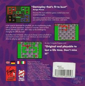 Spot: The Computer Game! - Box - Back Image