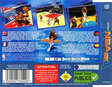 NBA 2K - Box - Back Image