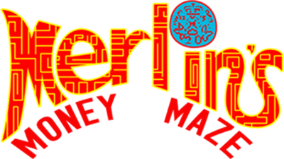 Merlin's Money Maze - Clear Logo Image