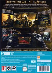 Deus Ex: Human Revolution: Director's Cut - Box - Back Image