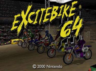 Excitebike 64 - Screenshot - Game Title Image