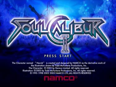 SoulCalibur II - Screenshot - Game Title Image