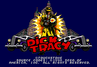 Dick Tracy Sandbox