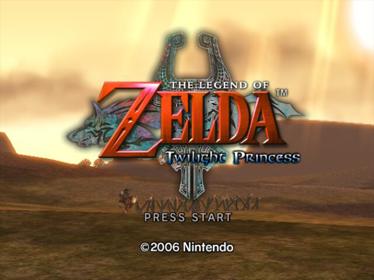 The Legend of Zelda: Twilight Princess - Screenshot - Game Title Image