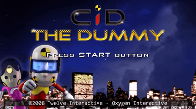 CID The Dummy - Screenshot - Game Title Image