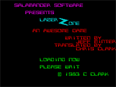 Laser Zone - Screenshot - Game Title Image