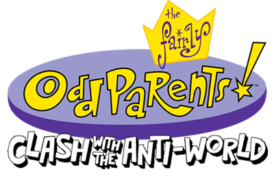 The Fairly OddParents! Clash with the Anti-World - Clear Logo Image