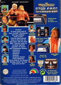 WWF WrestleMania: Steel Cage Challenge - Box - Back Image