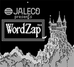 Word Zap - Screenshot - Game Title Image