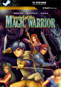 Brave Battle Saga: The Legend of the Magic Warrior - Fanart - Box - Front Image