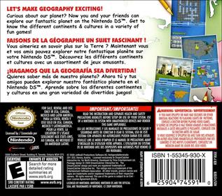 Learn Geography - Box - Back Image