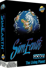 SimEarth: The Living Planet - Box - 3D Image