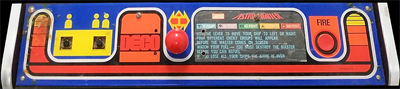Super Astro Fighter - Arcade - Control Panel Image