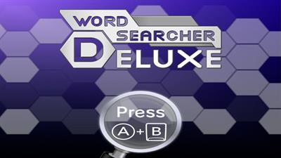 Word Searcher Deluxe - Screenshot - Game Title Image
