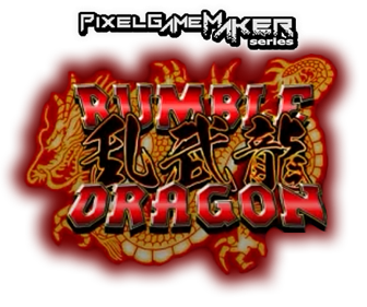 Pixel Game Maker Series: Rumble Dragon - Clear Logo Image
