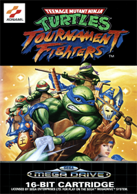 Teenage Mutant Ninja Turtles: Tournament Fighters - Fanart - Box - Front Image