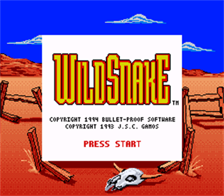 WildSnake - Screenshot - Game Title Image