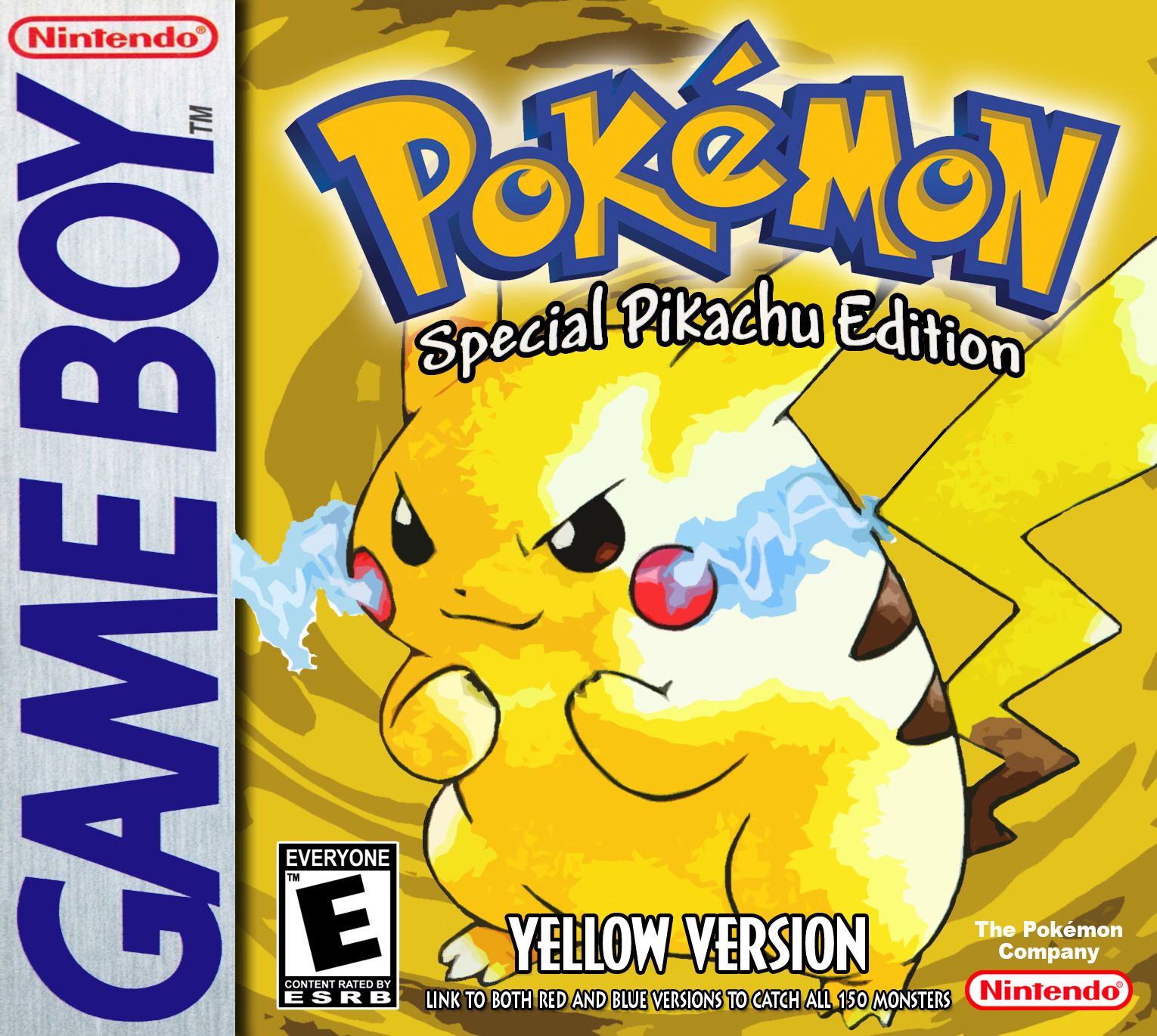 pokemon yellow online with save