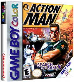 Action Man: Search for Base X - Box - 3D Image