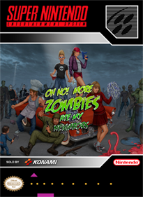 Oh No! More Zombies Ate My Neighbors! - Fanart - Box - Front Image