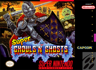 Super Ghouls 'n Ghosts - Fanart - Box - Front Image