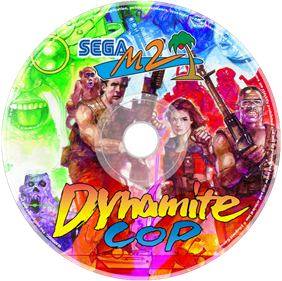 Dynamite Cop! - Fanart - Disc Image