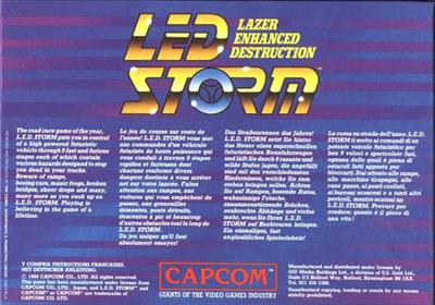 L.E.D. Storm - Box - Back Image