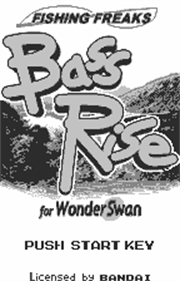 Fishing Freaks: BassRise for WonderSwan - Screenshot - Game Title Image