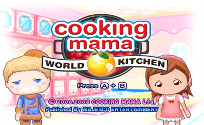 Cooking Mama: World Kitchen - Screenshot - Game Title Image