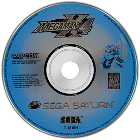 Mega Man X4 - Disc Image