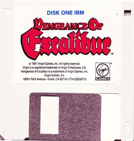 Vengeance of Excalibur - Disc Image