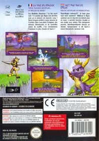 Spyro: Enter the Dragonfly - Box - Back Image