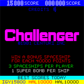 Challenger - Screenshot - Game Title Image