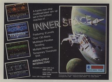 Inner Space - Advertisement Flyer - Front Image