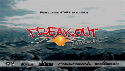 Freak Out: Extreme Freeride - Screenshot - Game Title Image