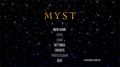 Myst (2021) - Screenshot - Game Title Image
