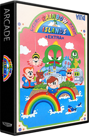 Rainbow Islands: Extra Version - Box - 3D Image