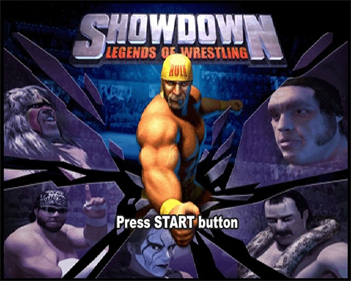 Showdown: Legends of Wrestling - Screenshot - Game Title Image