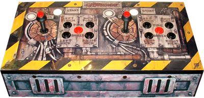 Bio F.R.E.A.K.S. - Arcade - Control Panel Image